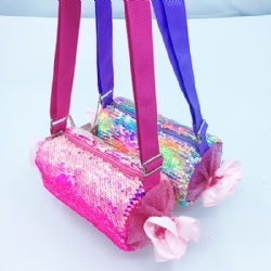 Candy Shaped Glitter Reverse Sequin Bag