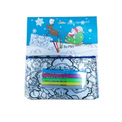 Christmas Coloring Pencil Case