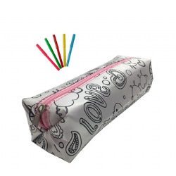 Colour Your Own Pencil Case