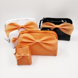 Jelly PVC two-piece cosmetic bag