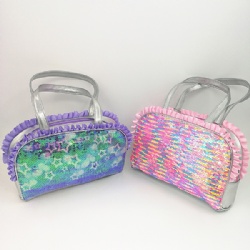 Flipping Sequin Hand Bag