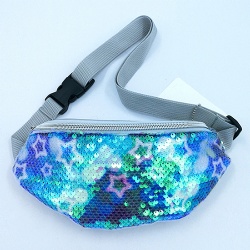 Reversable Flipping Sequin Waist Bag