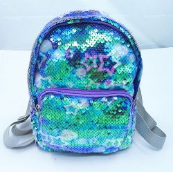 Reversible Glitter Sequin Backpack Bag