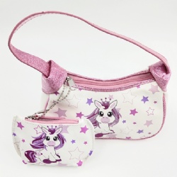 Unicorn Mini Bag and Coin Purse Set